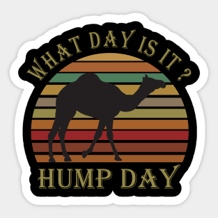 Hump Day Sticker